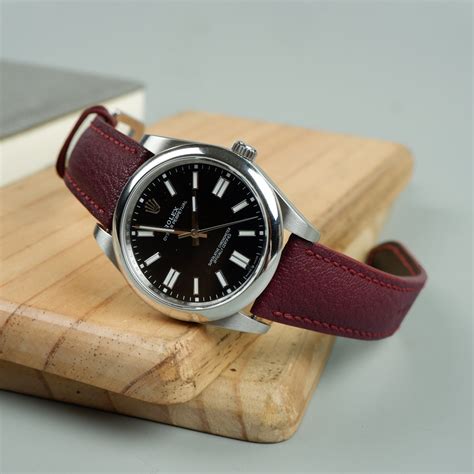 rolex oyster perpetual bordeaux